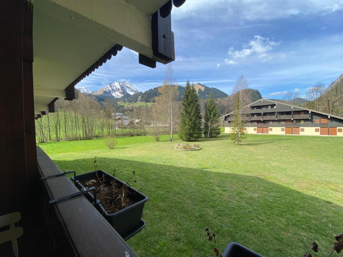 Charmant Studio Avec Balcon Sud, Au Calme Et Proche Du Centre D'Abondance - Fr-1-692-84 Eksteriør bilde